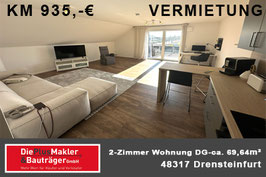 PLZ 48317 – Obj. -Nr. 1035 – 2-Zimmer-Etagenwohnung